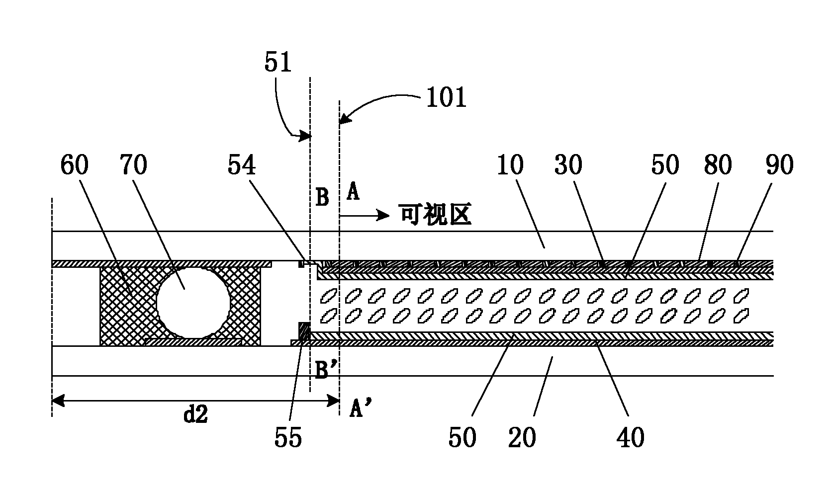 Substrate of liquid crystal display device, liquid crystal display device and manufacturing method for liquid crystal display device