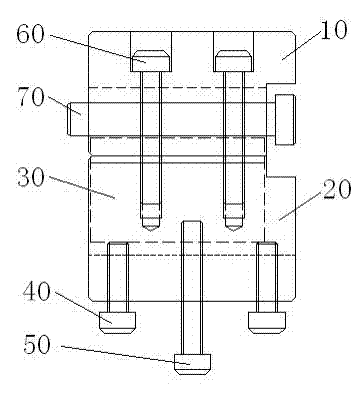 Length processing tool of round bar member