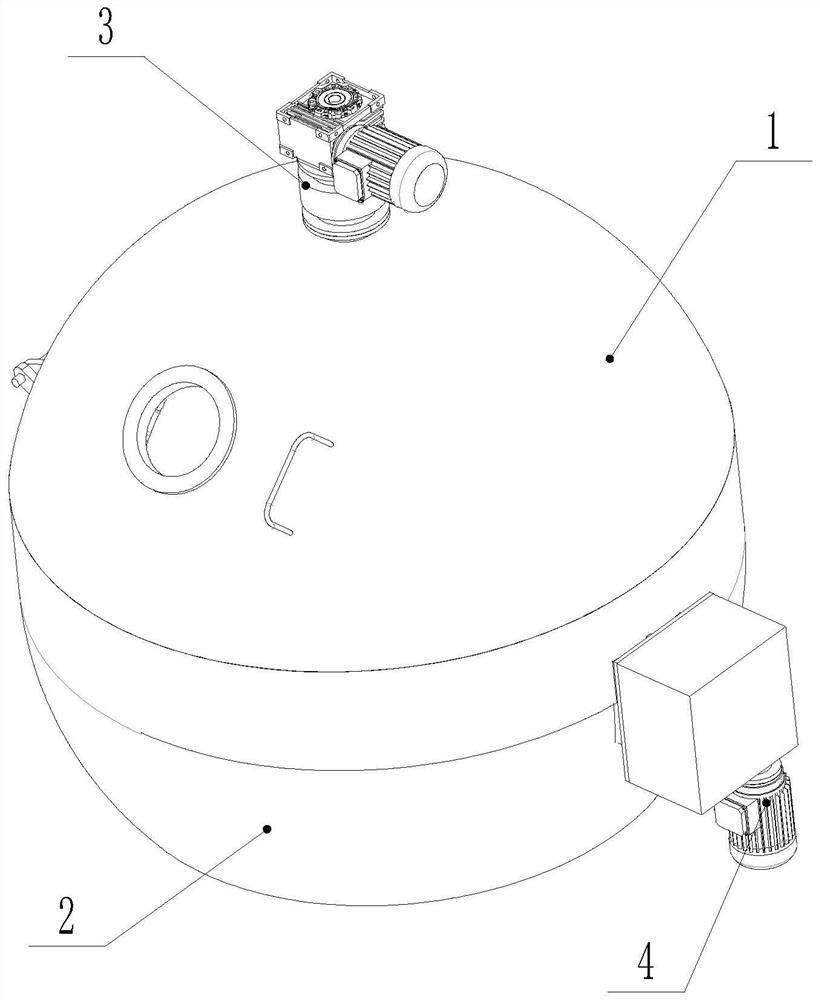 A kind of evaporation method of revolution type semiconductor evaporation table