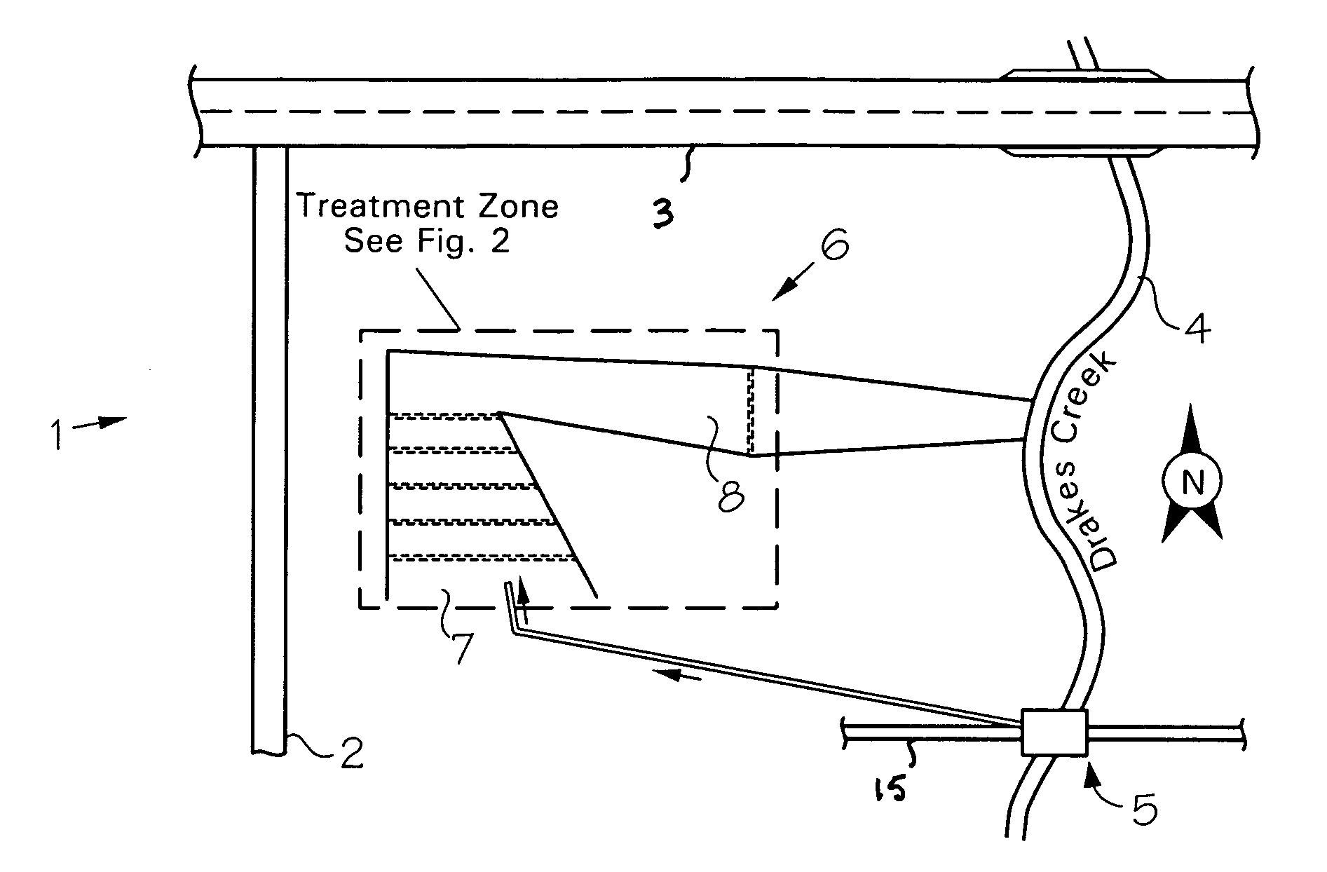 Method for dewatering slurry from construction sites