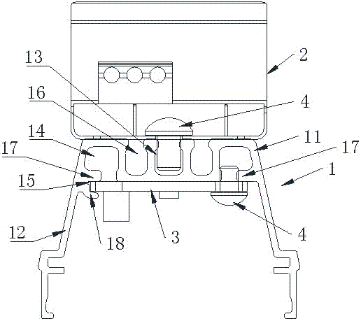 Drill-free fast fixing structure for led light source