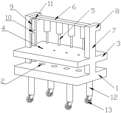 Dental implant embedding tool