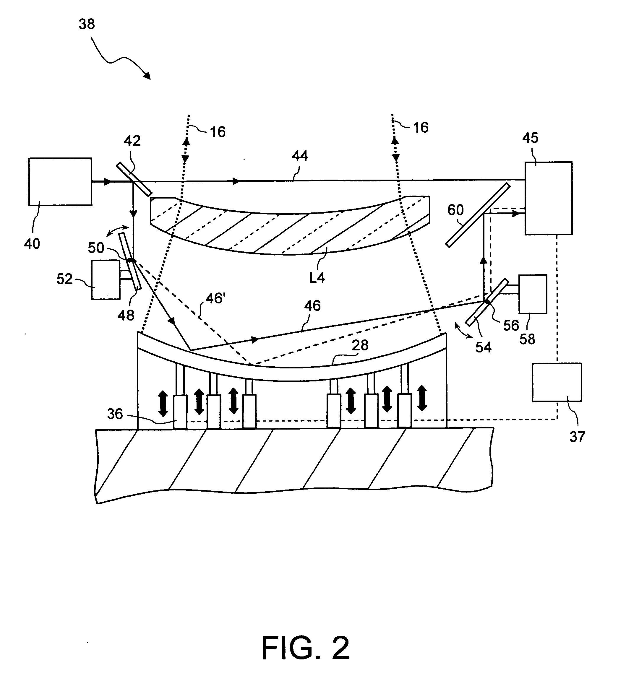 Optical system of a microlithographic projection exposure apparatus