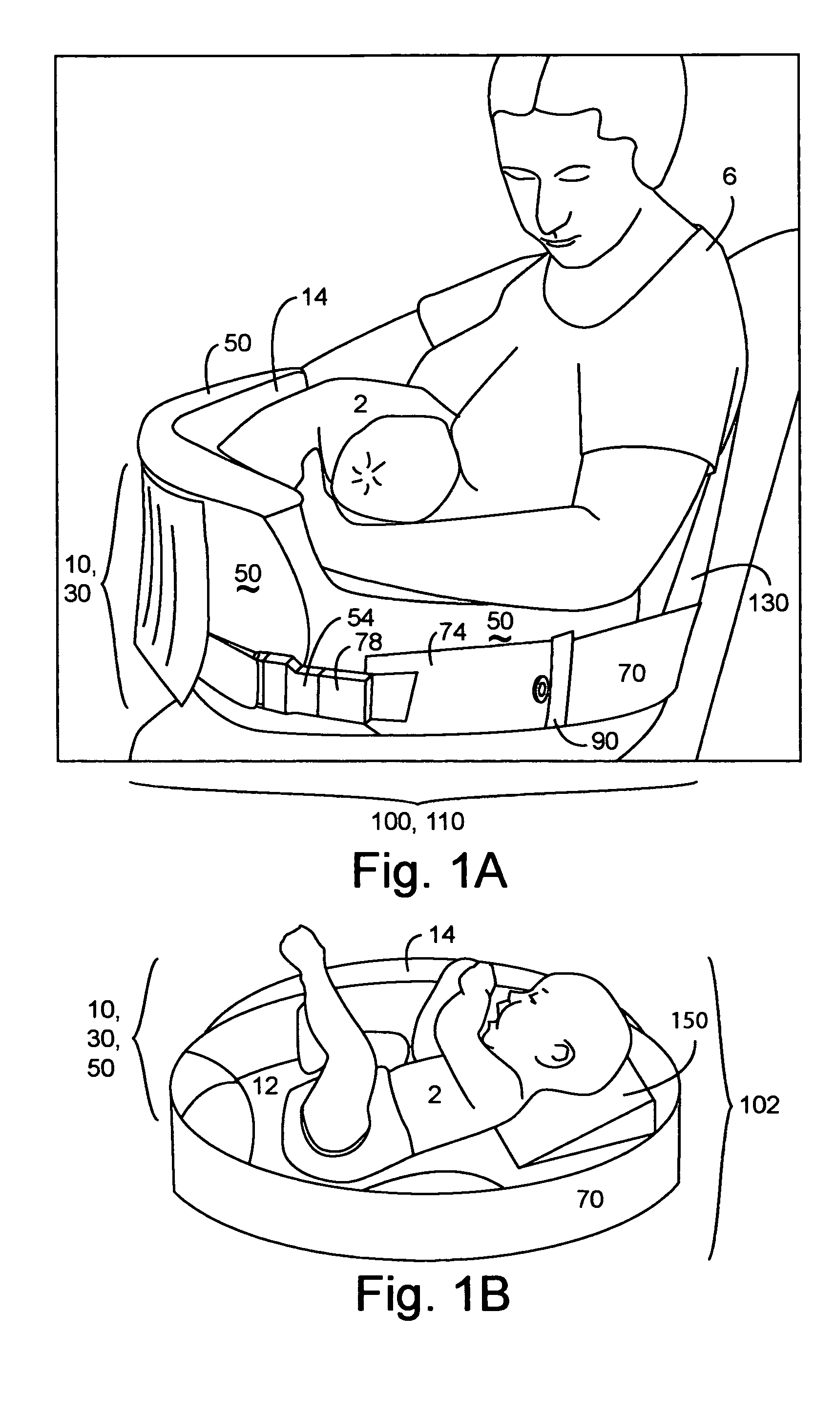 Method and apparatus supporting babies being fed