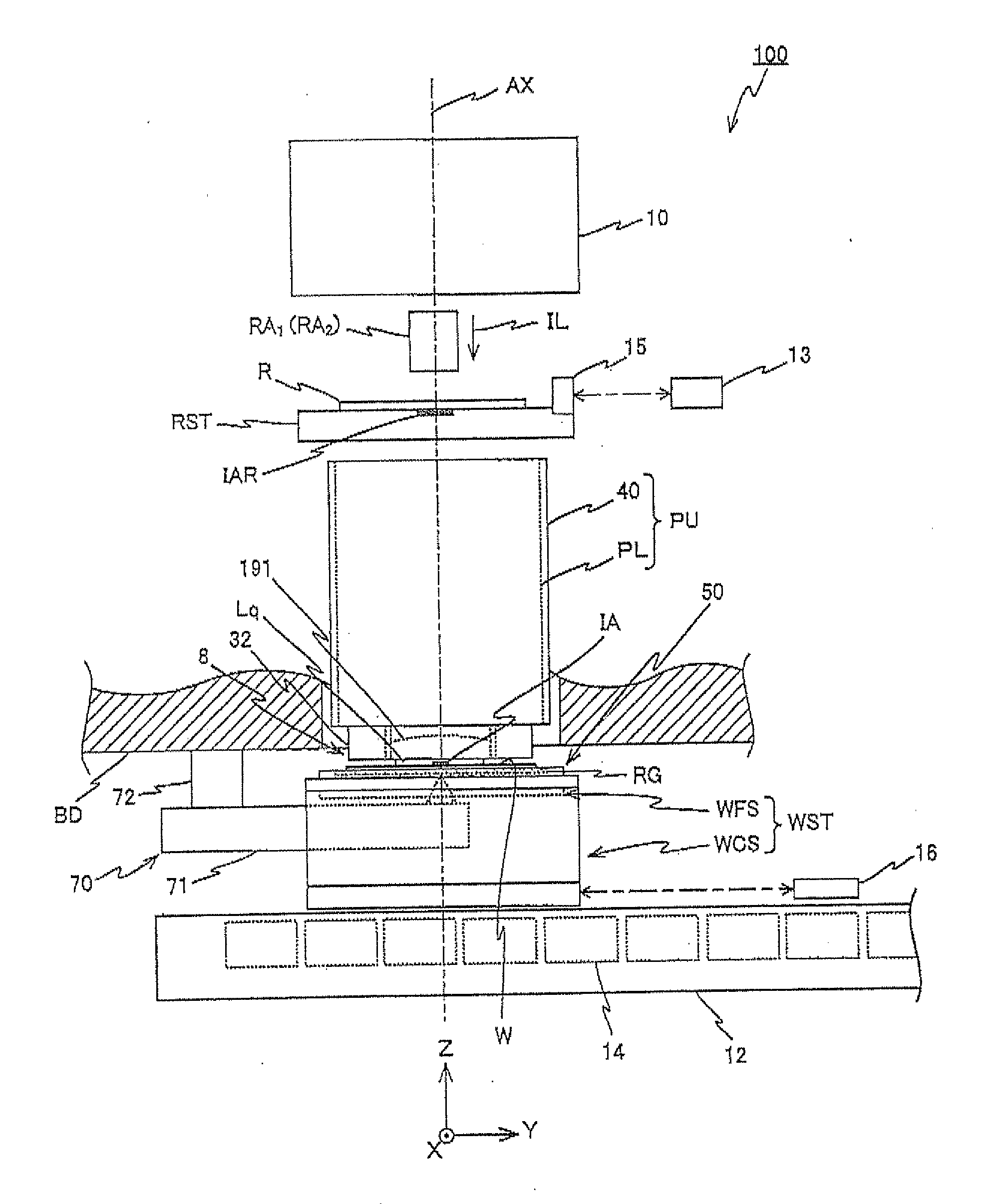 Movable body apparatus, movable body drive method, exposure apparatus, exposure method, and device manufacturing method