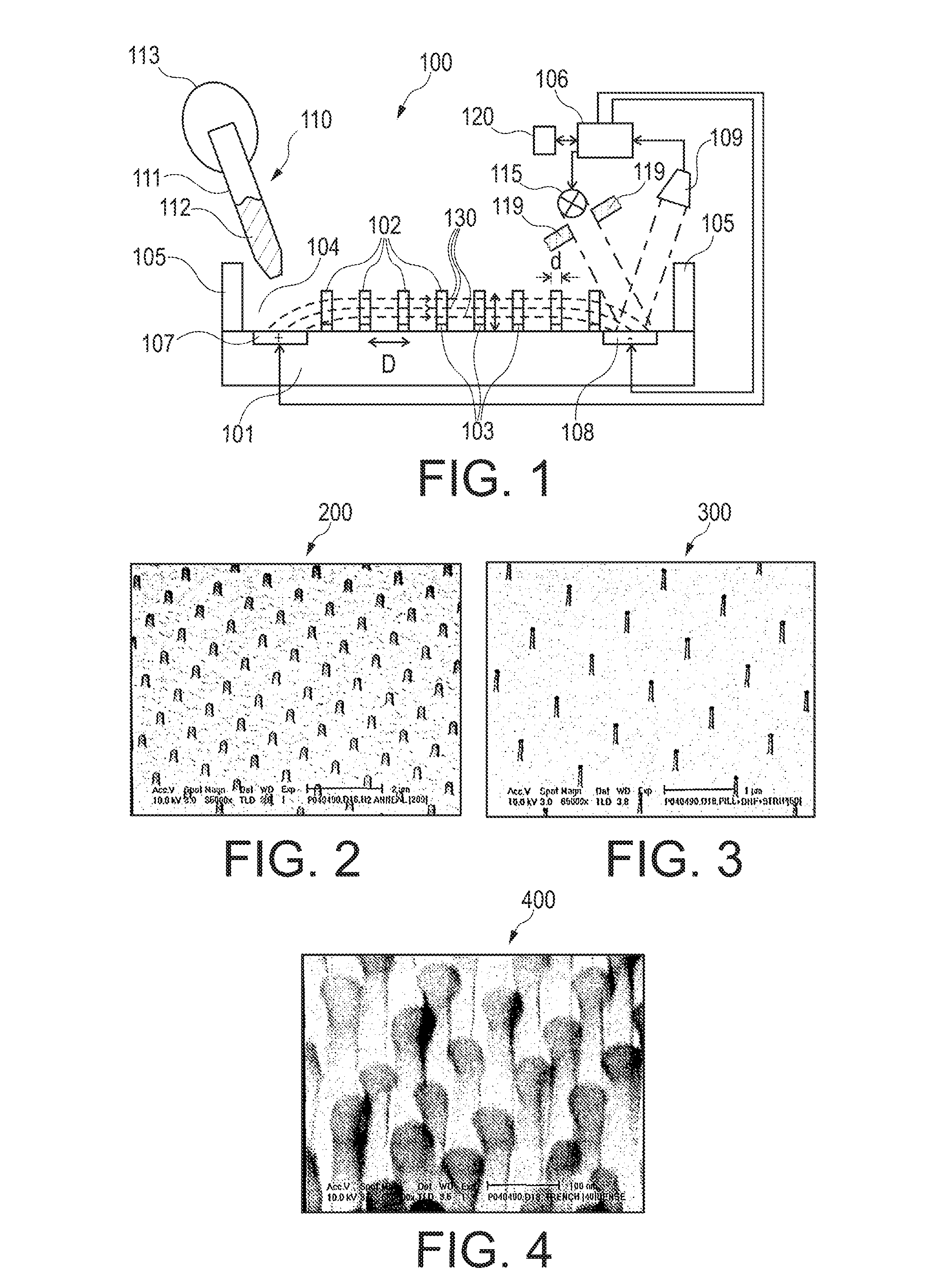 Fluid separation structure and a method of manufacturing a fluid separation structure