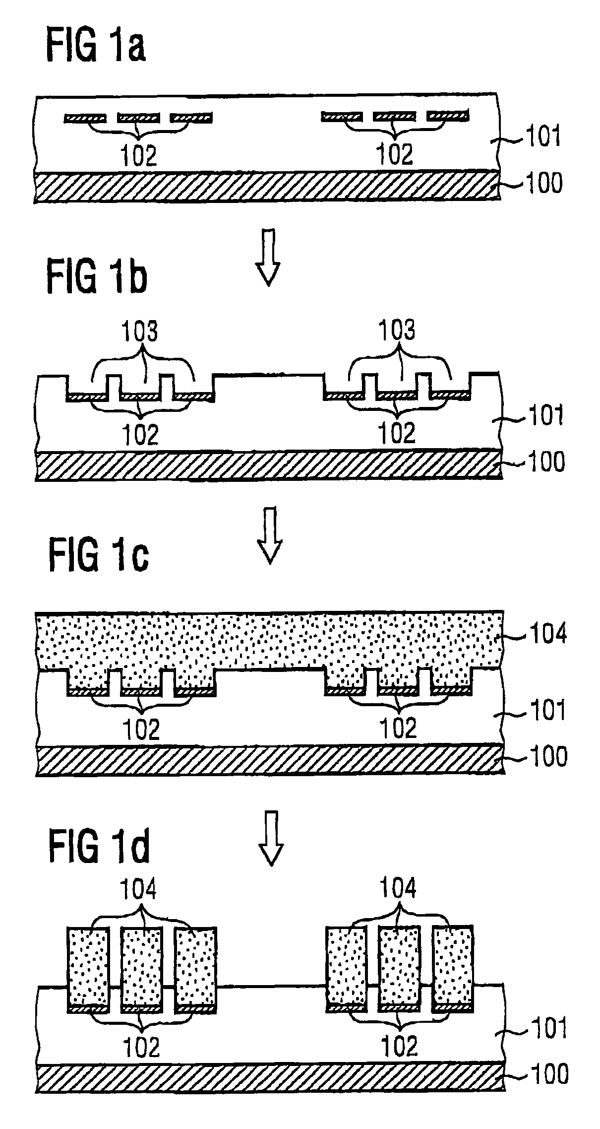 Method for fabricating a microelectronic circuit including applying metal over and thickening the integrated coil to increase conductivity