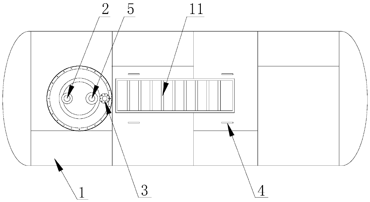 An intelligent monitoring anti-leakage oil storage tank