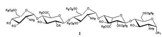 Intermediate of fondaparinux sodium and preparation method for intermediate and fondaparinux sodium