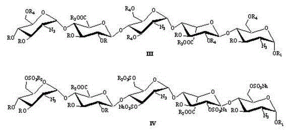 Intermediate of fondaparinux sodium and preparation method for intermediate and fondaparinux sodium