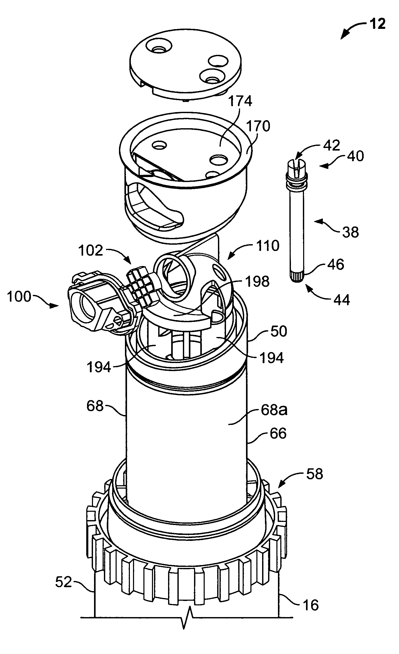 Sprinkler nozzle and flow channel