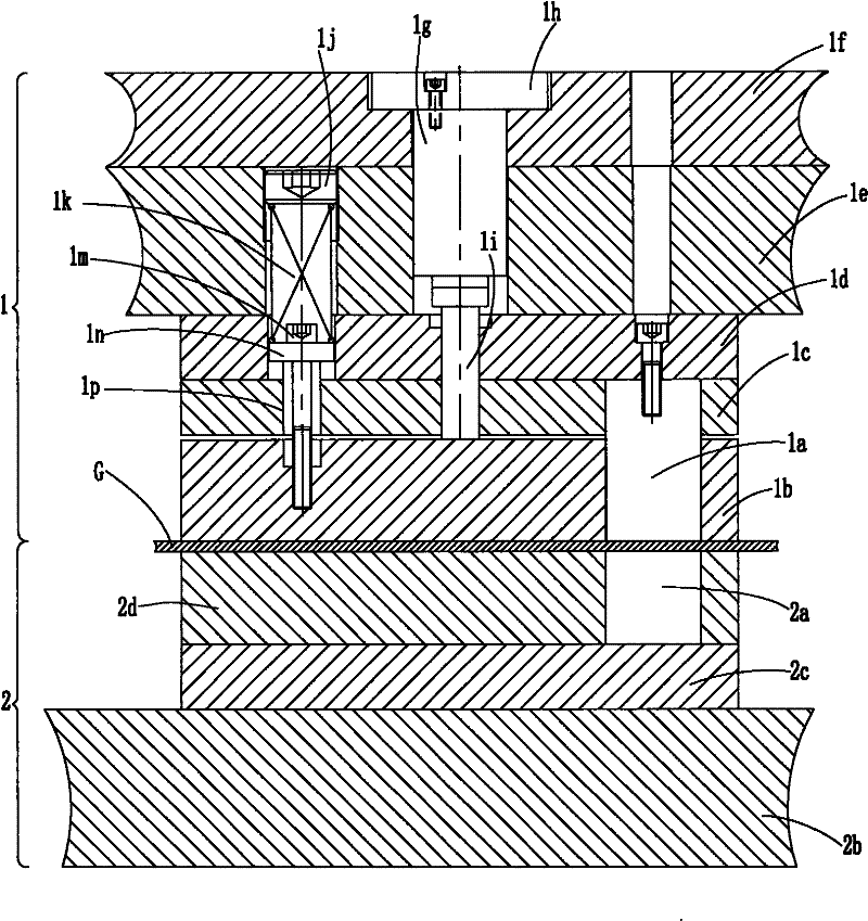 Steel back leveling die