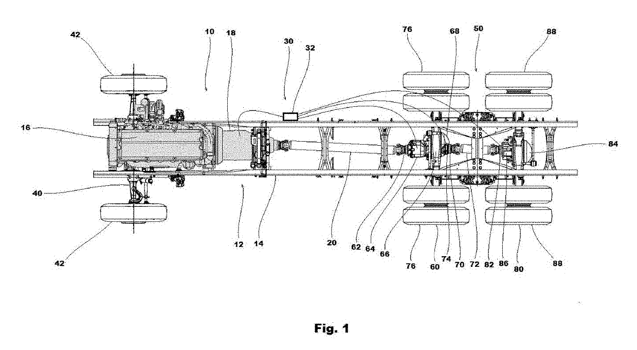 Multiple range independently disconnecting smart axle