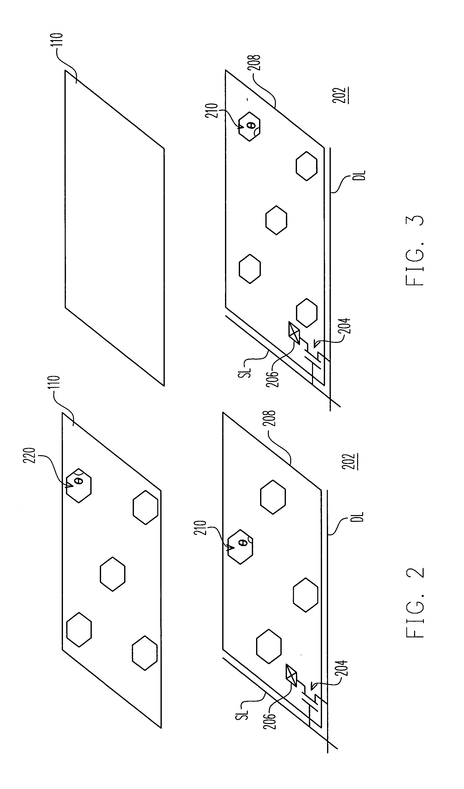 Systems for displaying images involving alignment liquid crystal displays