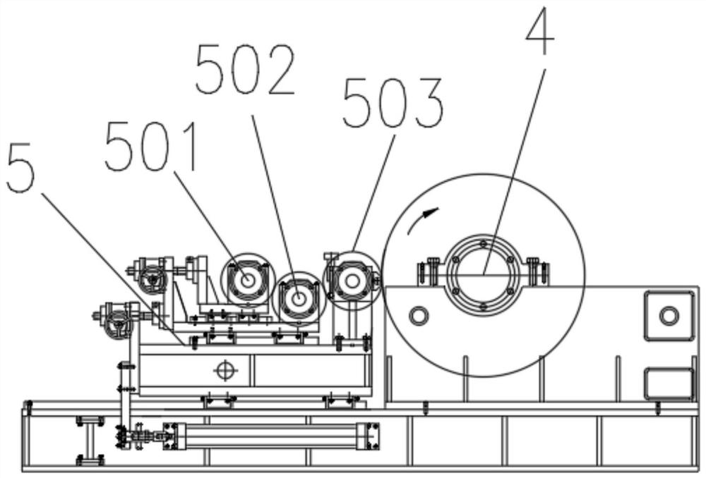 Refrigerated container plate pretreatment roller coating device and processing technology thereof