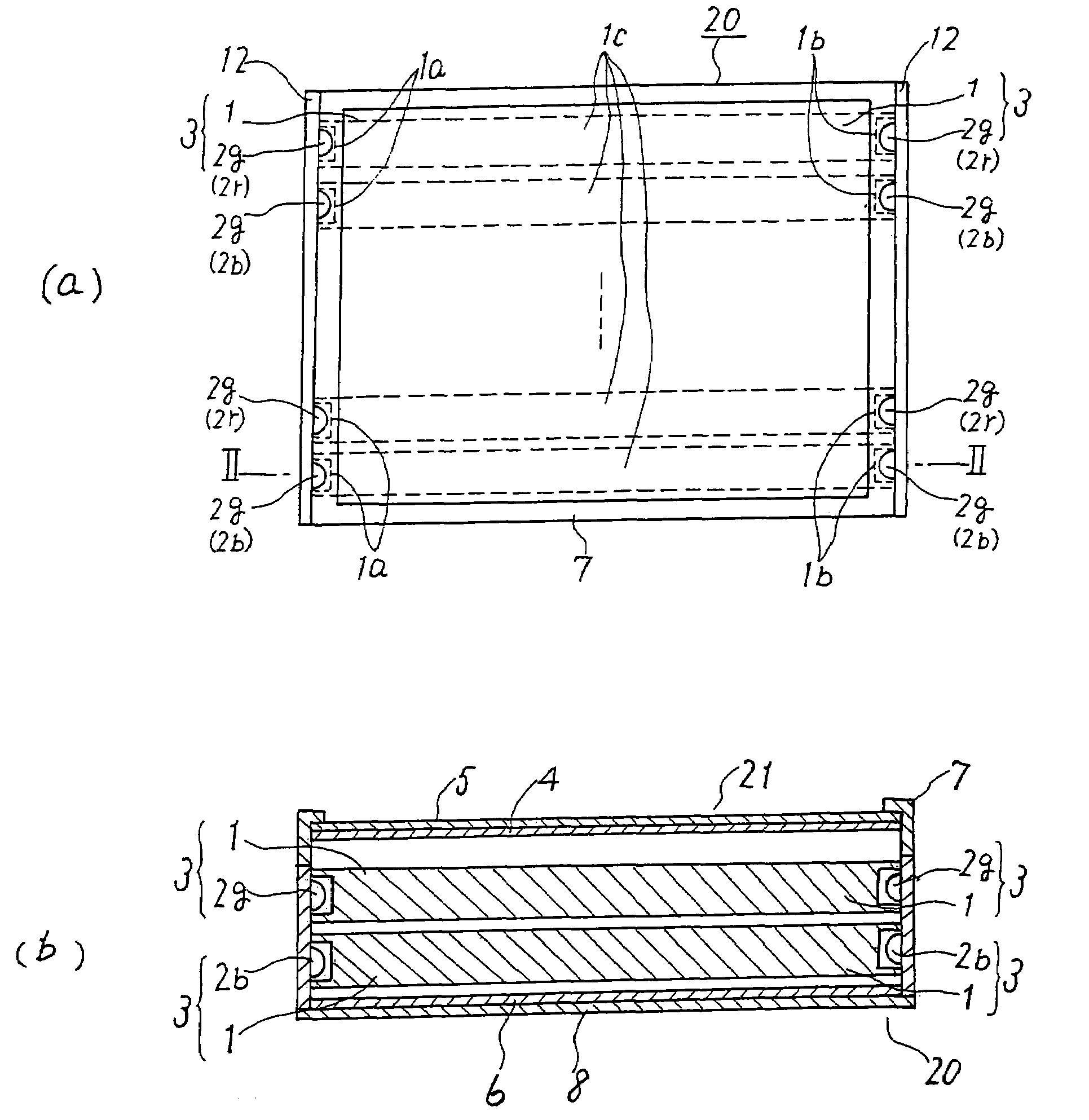 Planar light source device and display device using the same