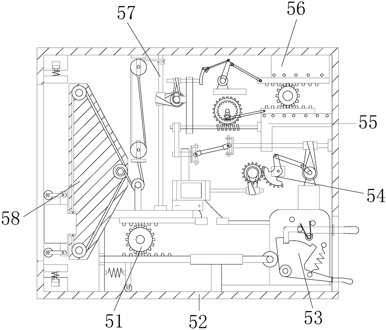 Cargo moving device for logistics storage