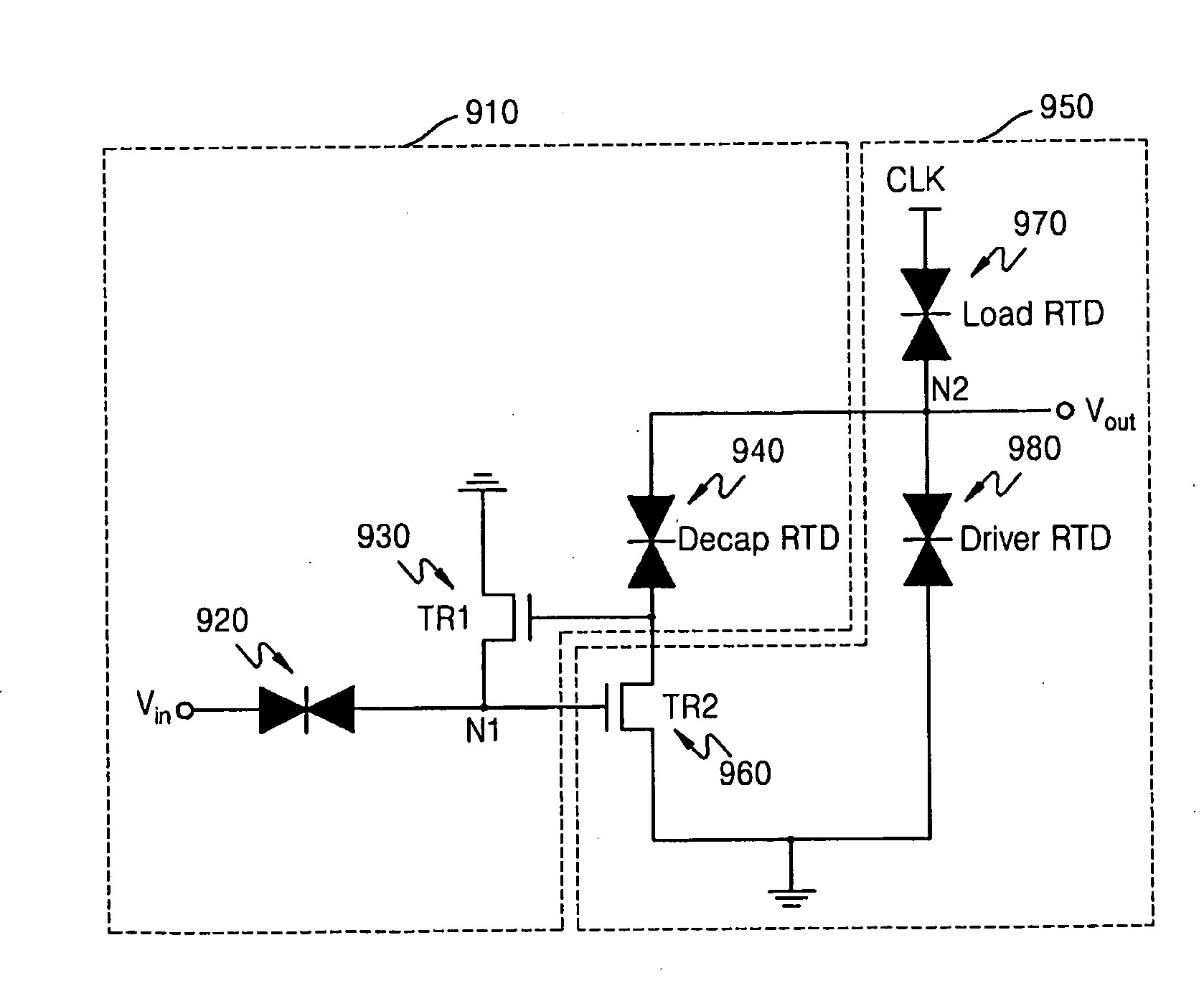 Mobile circuit robust against input voltage change