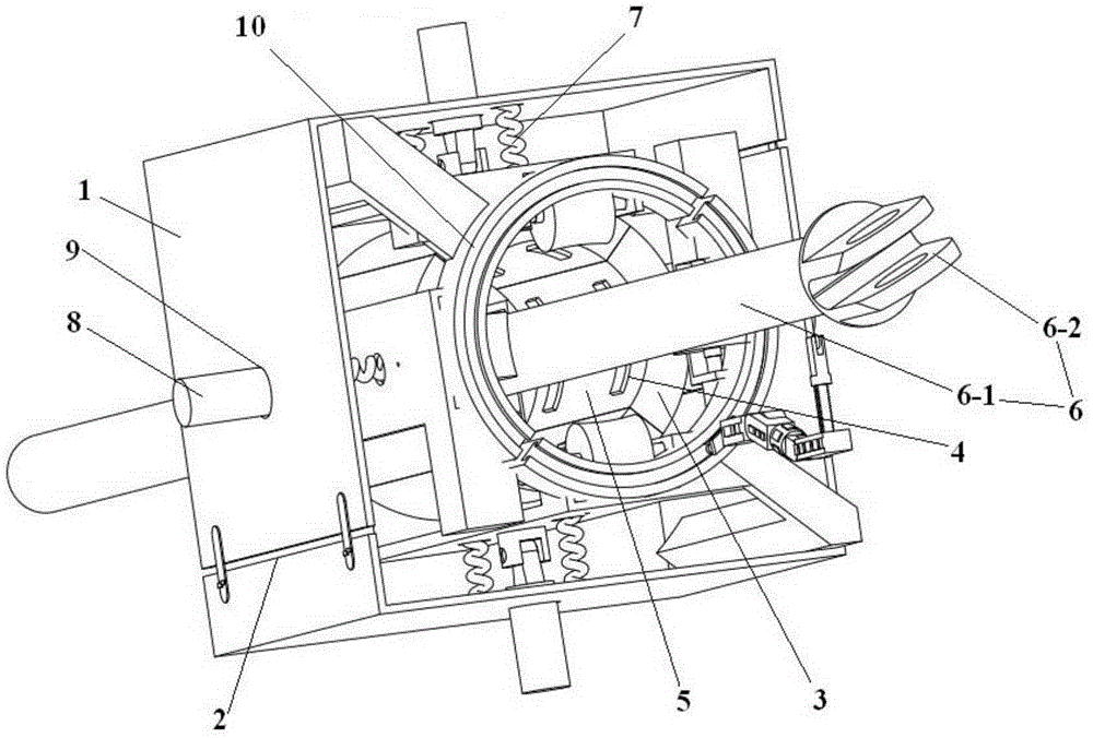 Device for detecting steel tie rod or inhaul cable and application