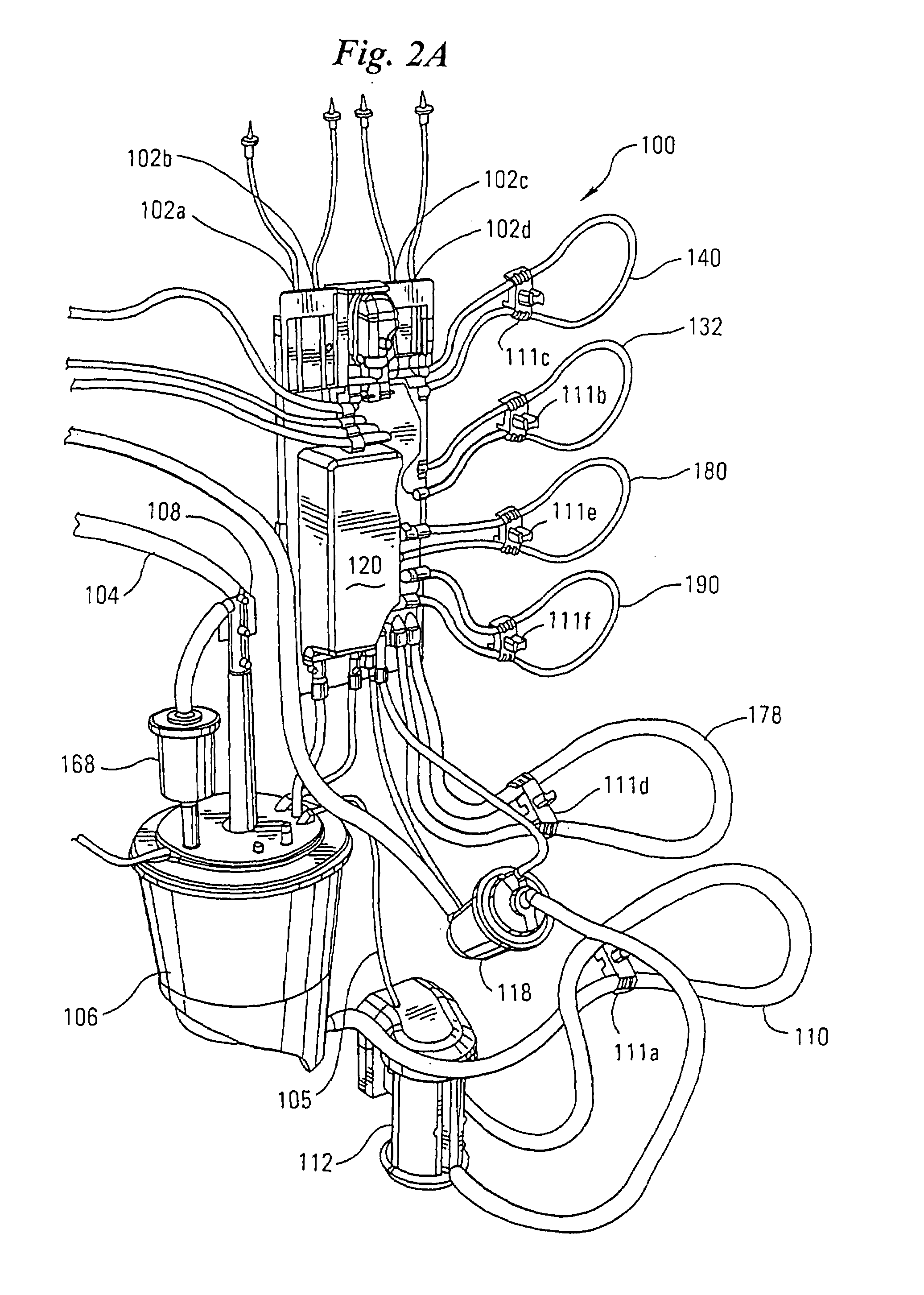 Disposable cartridge for a blood perfusion system