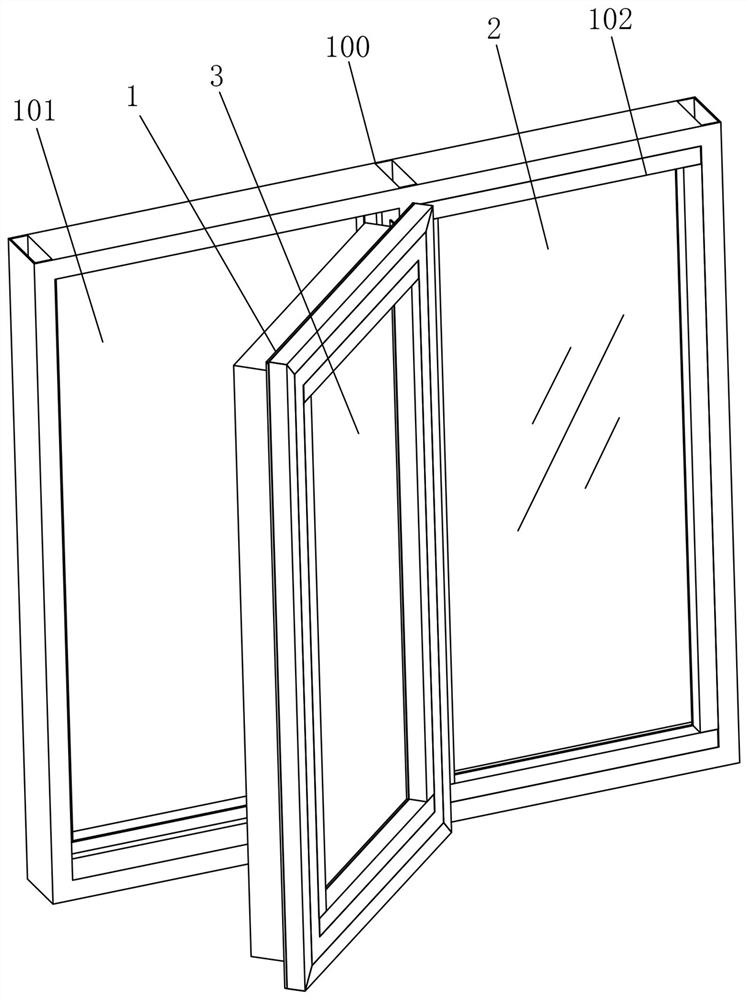 Splicing door and window system