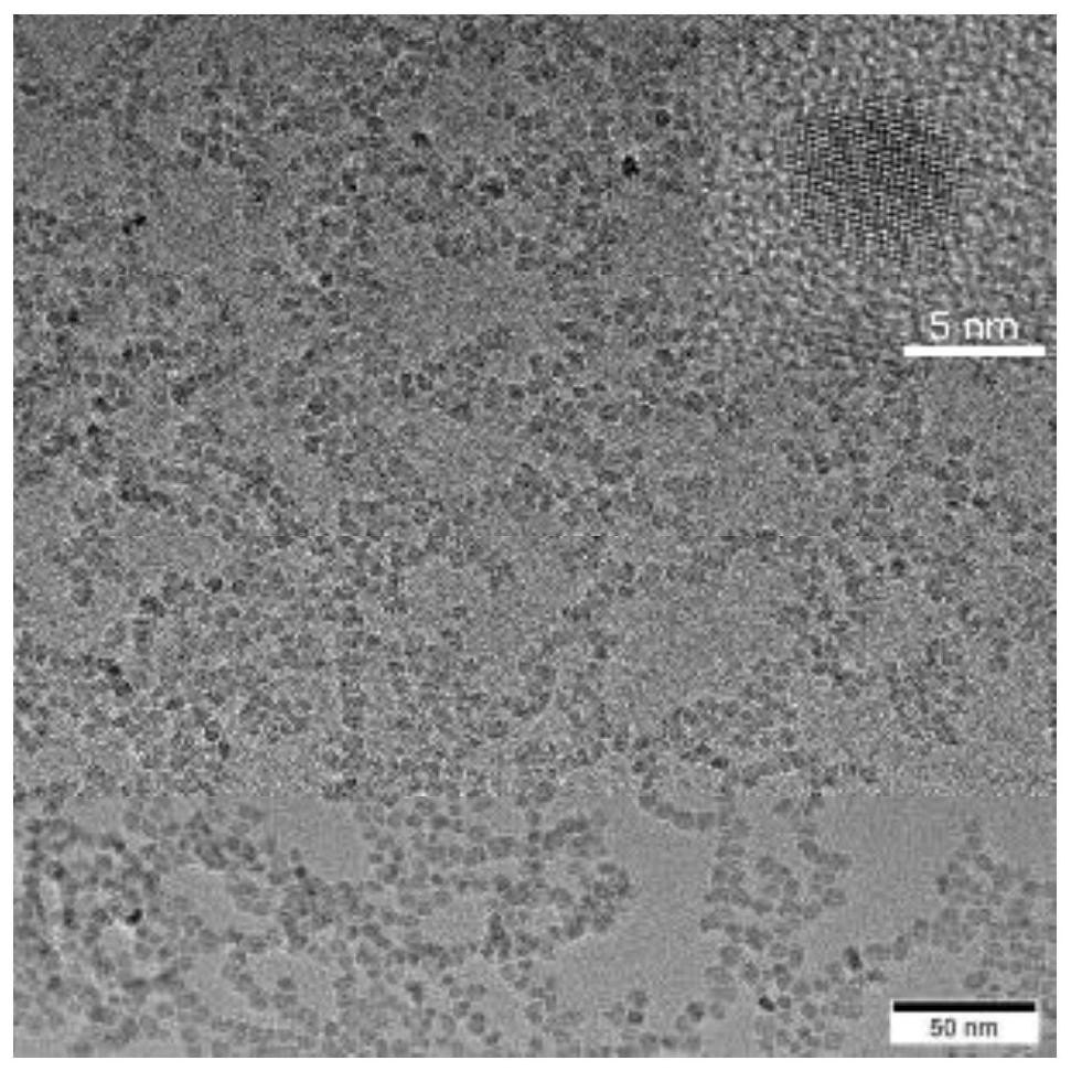 Preparation method of subminiature magnetic ferroferric oxide nanoparticles