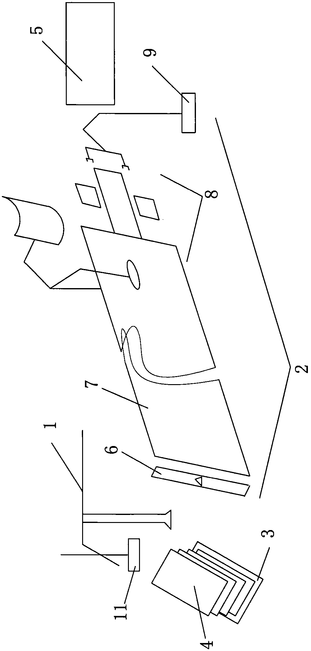 Vibrational residue removal type automatic unpacking and unloading method