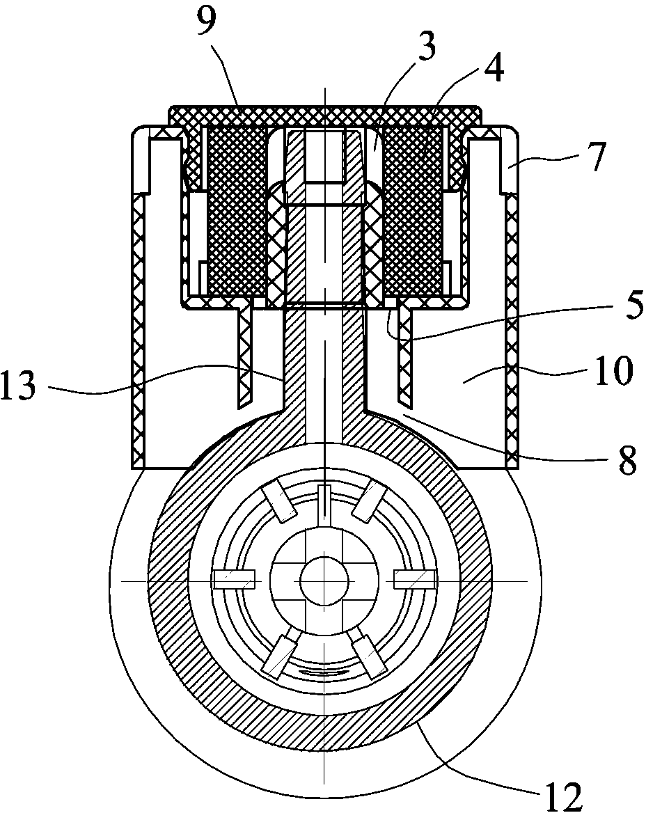 Filtering device and corresponding vacuum adjusting device