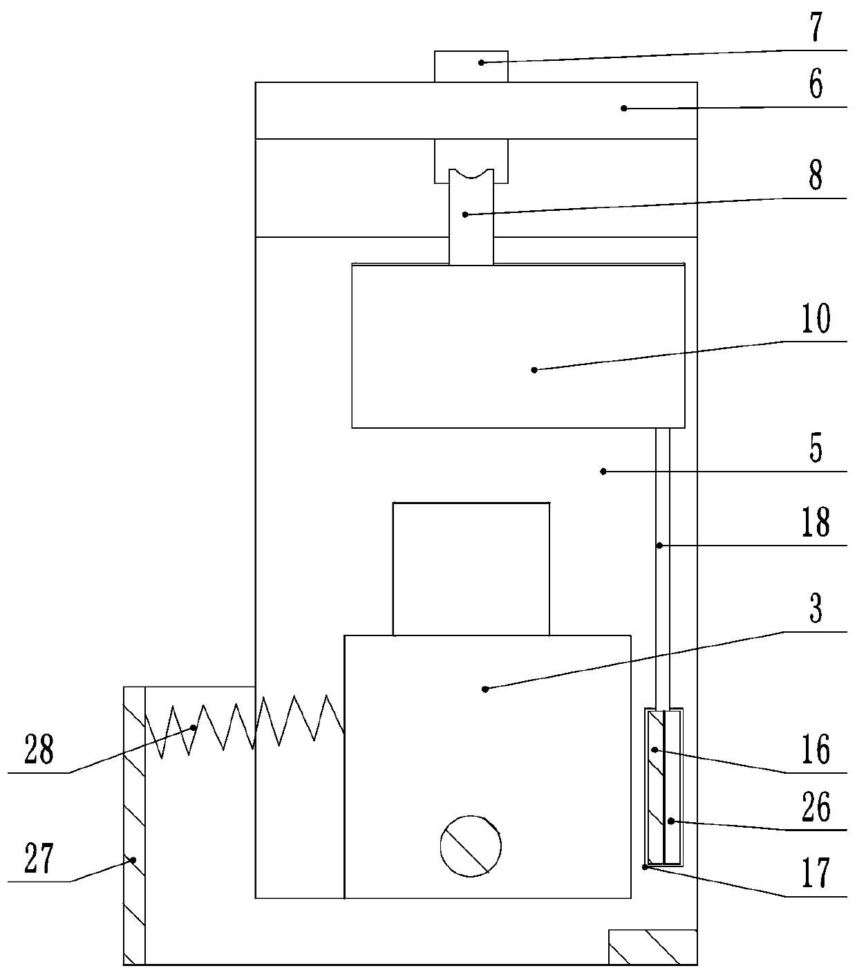 A data cable with a structure for protecting the adapter