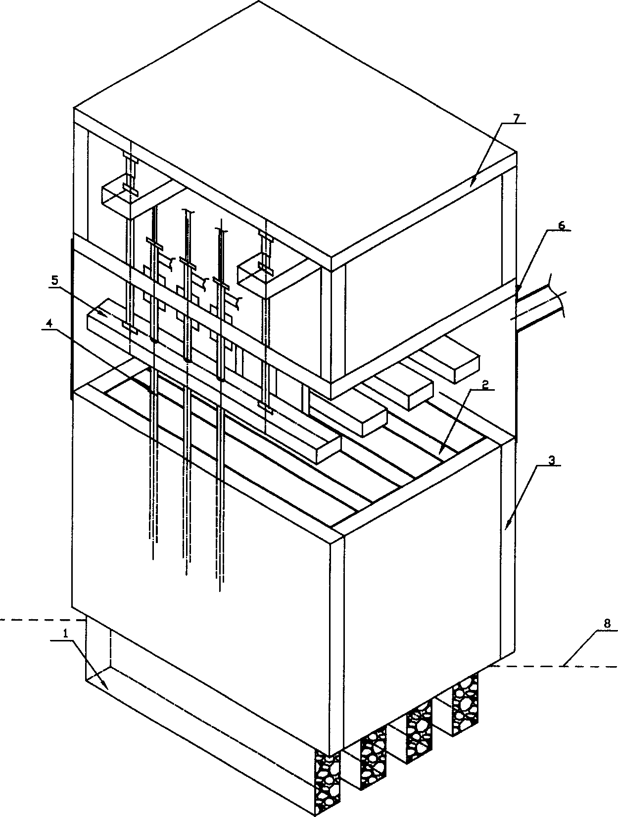 Method for industrial production of wide plate and its shaping equipment