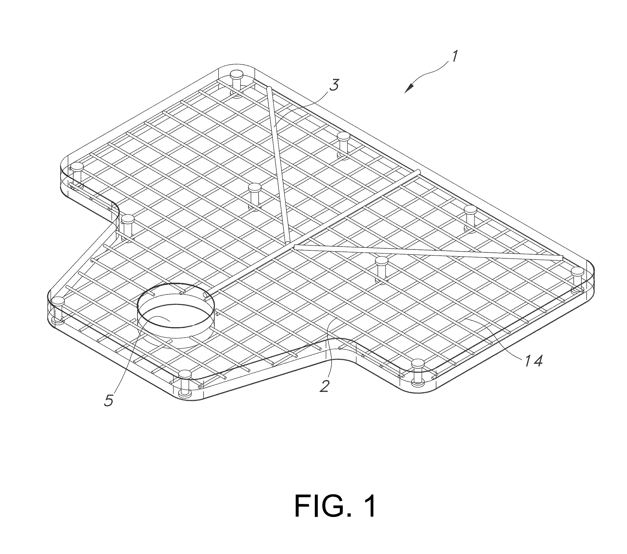 Grid patterned alignment plate for imaging apparatus and method of providing implant placement
