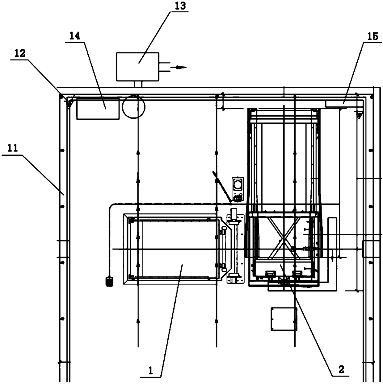 Waste compression equipment