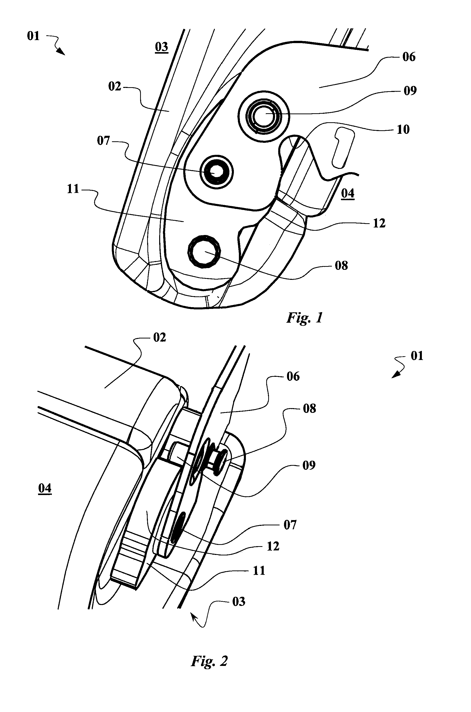 Center Armrest Supporting Structure