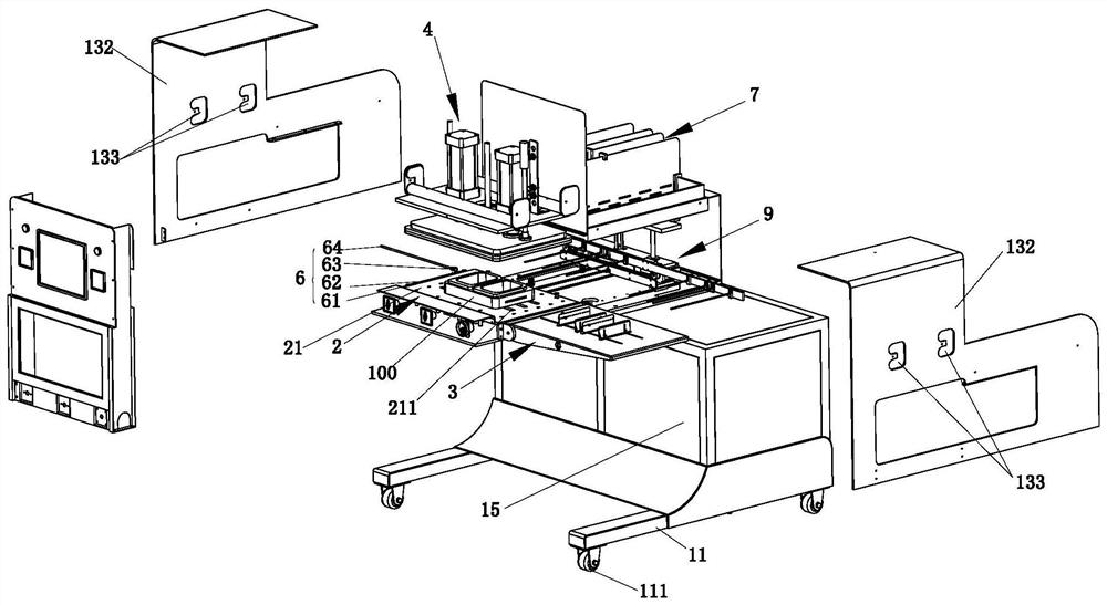 Card paper storage mechanism and full-automatic packaging machine