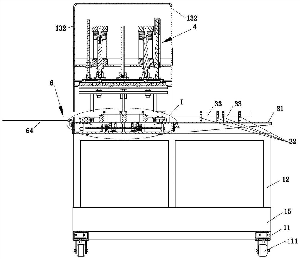 Card paper storage mechanism and full-automatic packaging machine