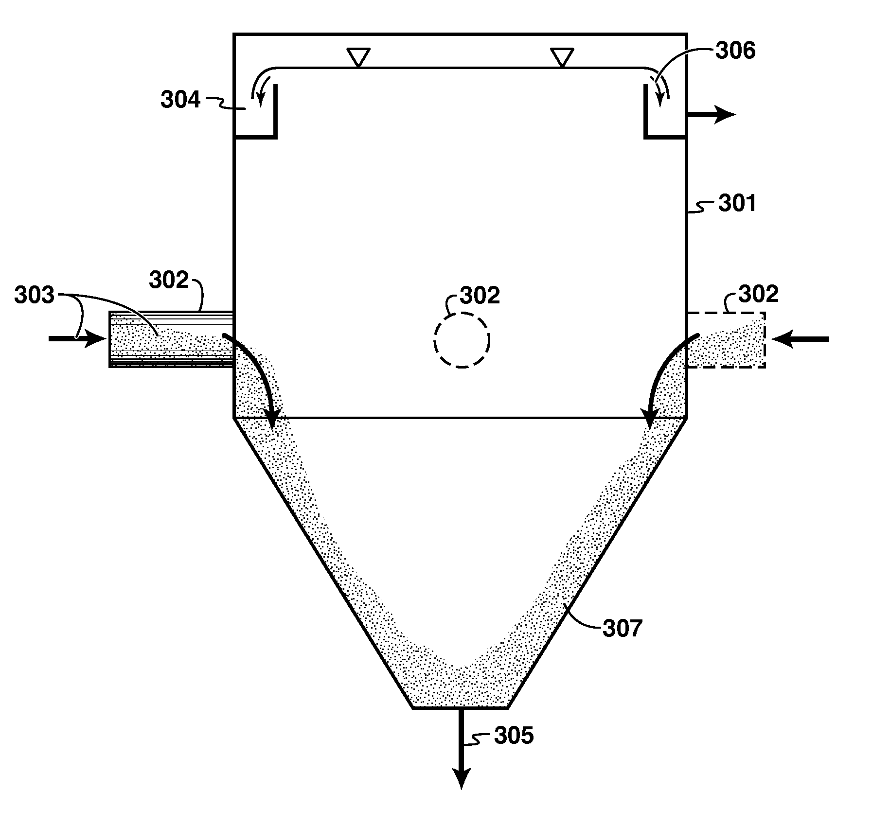 Feed Delivery System For A Solid-Liquid Separation Vessel