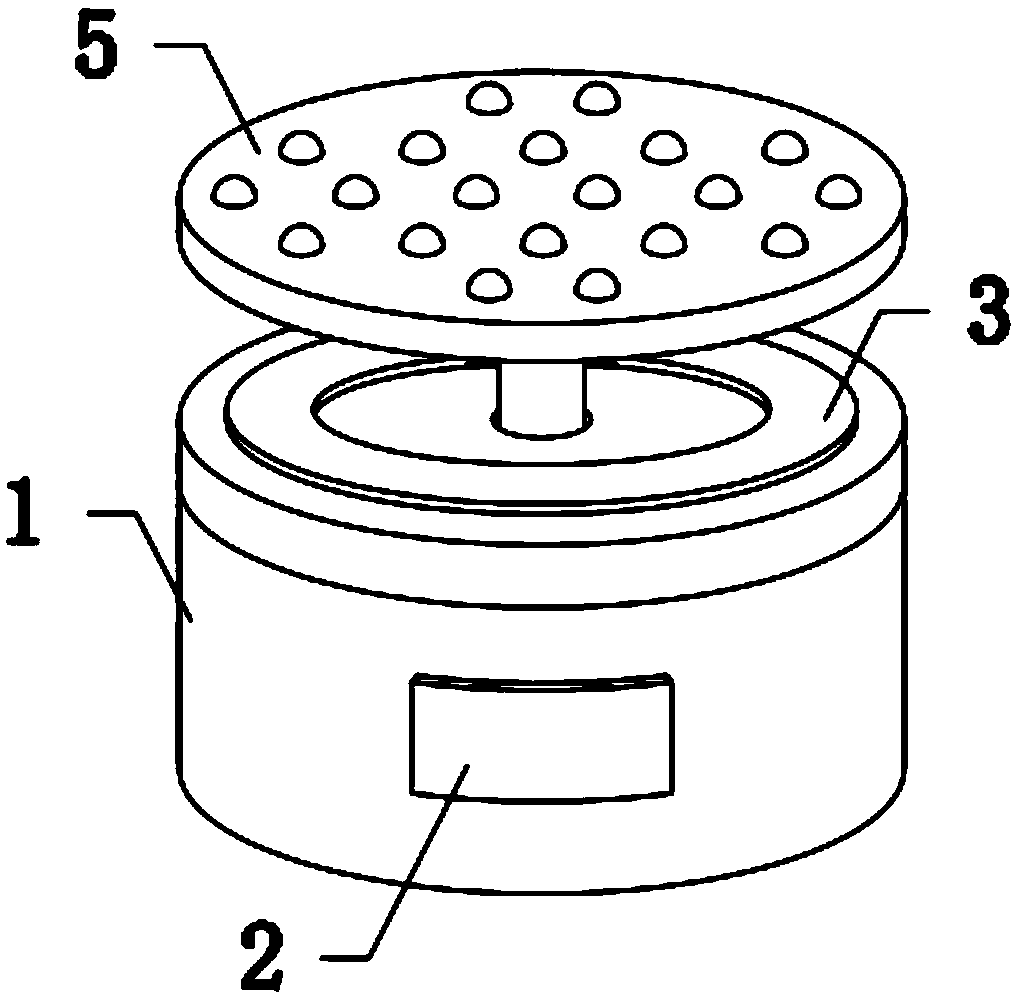 Magnetic suspension supporting rotary table