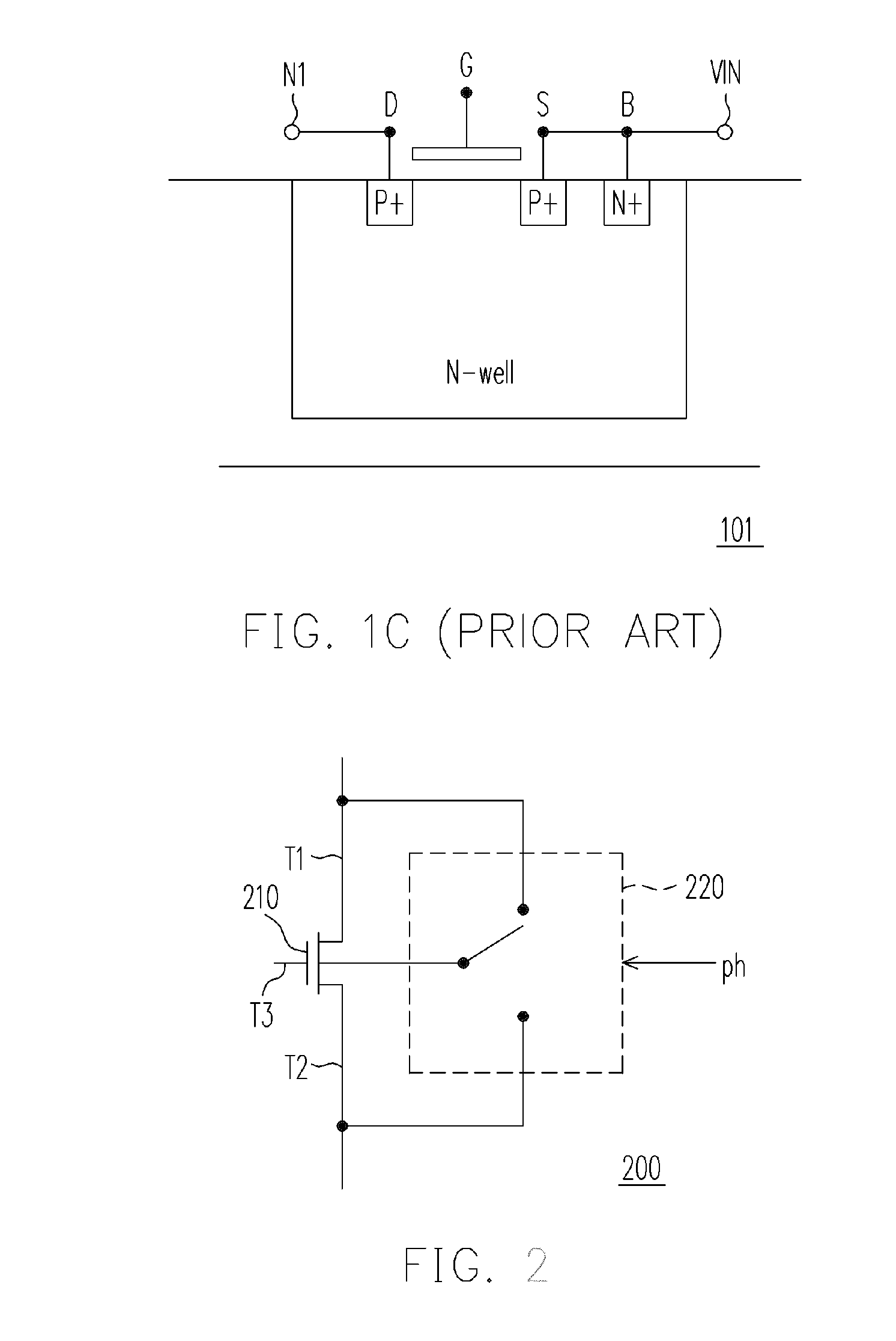 Electronic switch and operational method for transistor