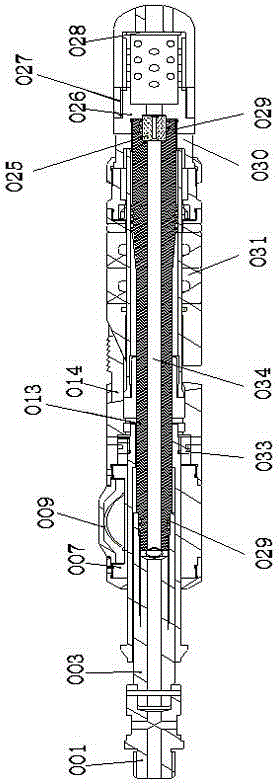 Draining and atomizing throttling device