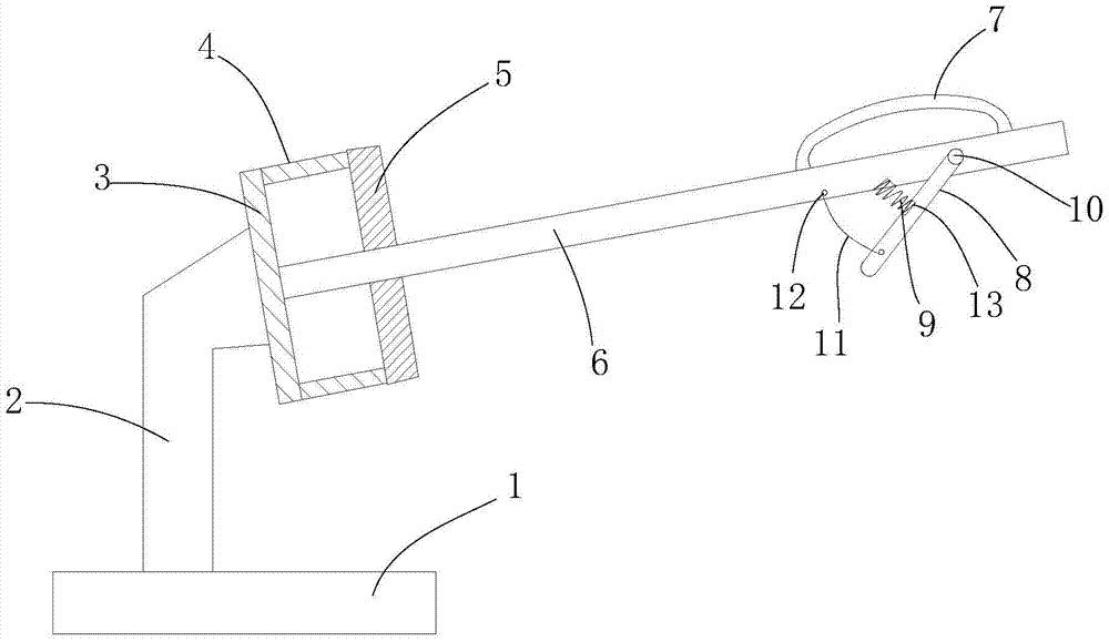 A shock absorber electrophoretic coating fixture