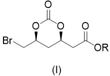 Preparation method of 2-((4r,6s)6 bromomethyl 2-oxo-1,3-dioxane-4-yl)acetate