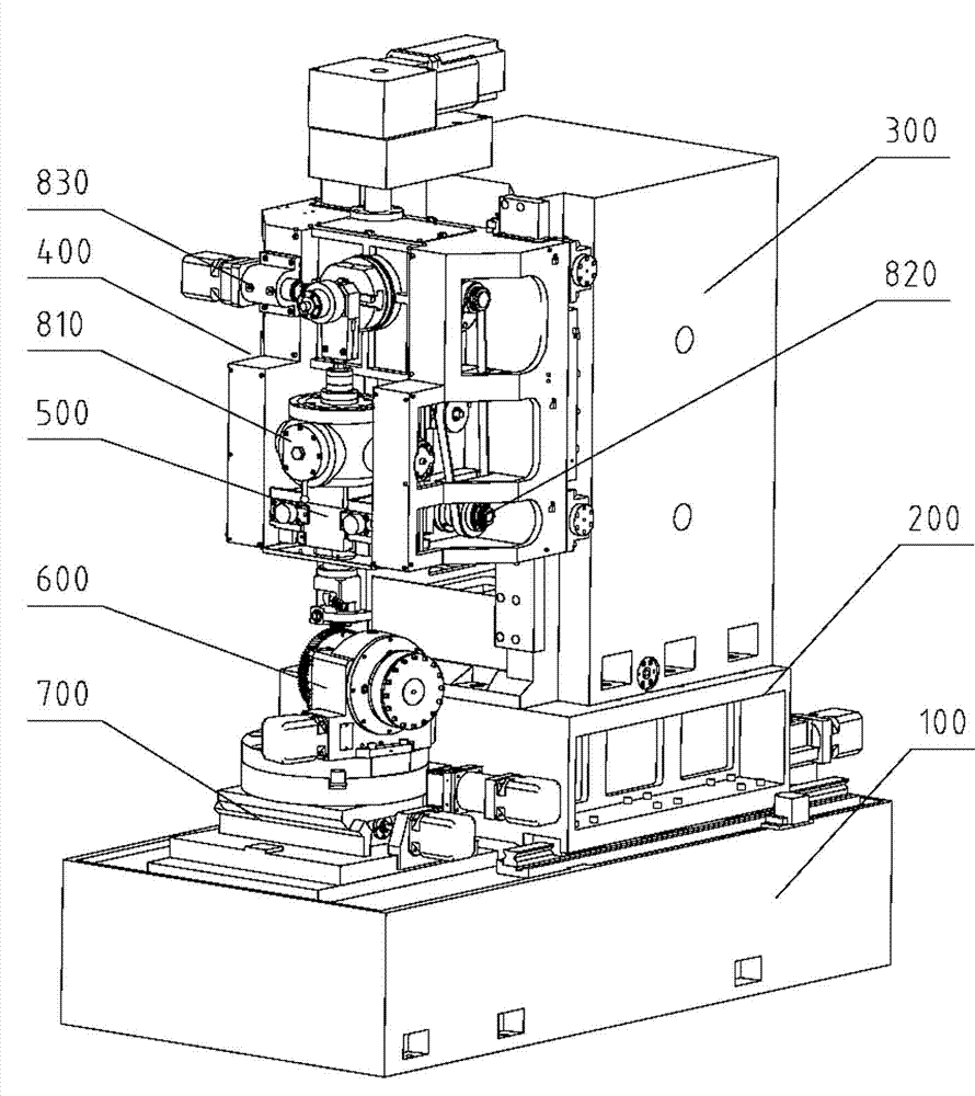 Machine tool used for machining gear shaving cutter chip pocket