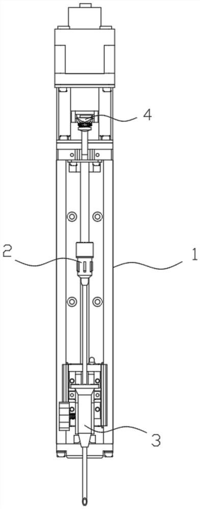A space positioning and guiding device based on c-arm machine puncture