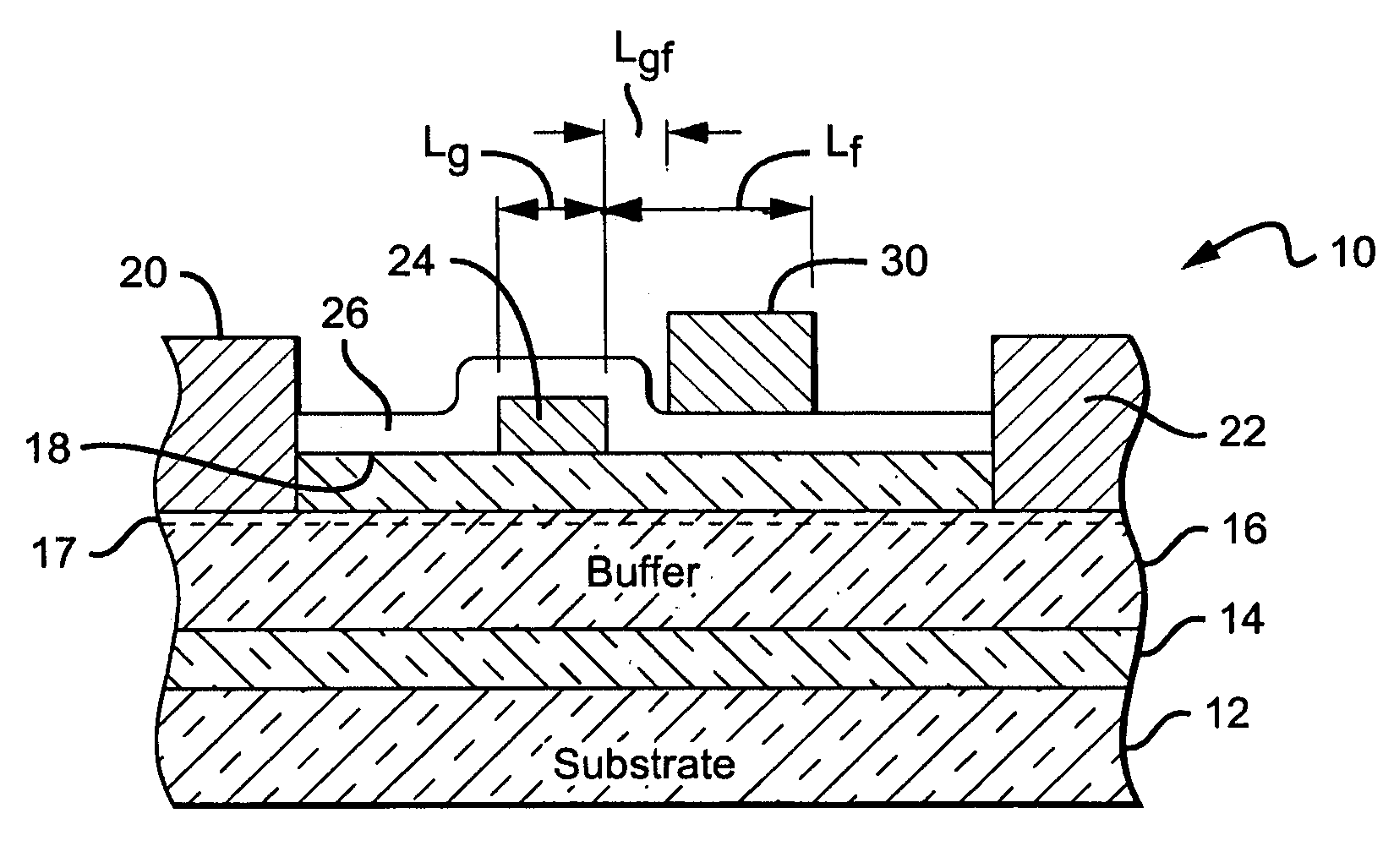 Wide bandgap HEMTs with source connected field plates - Eureka | Patsnap