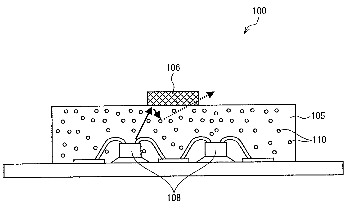 Light emitting element and method for producing the same