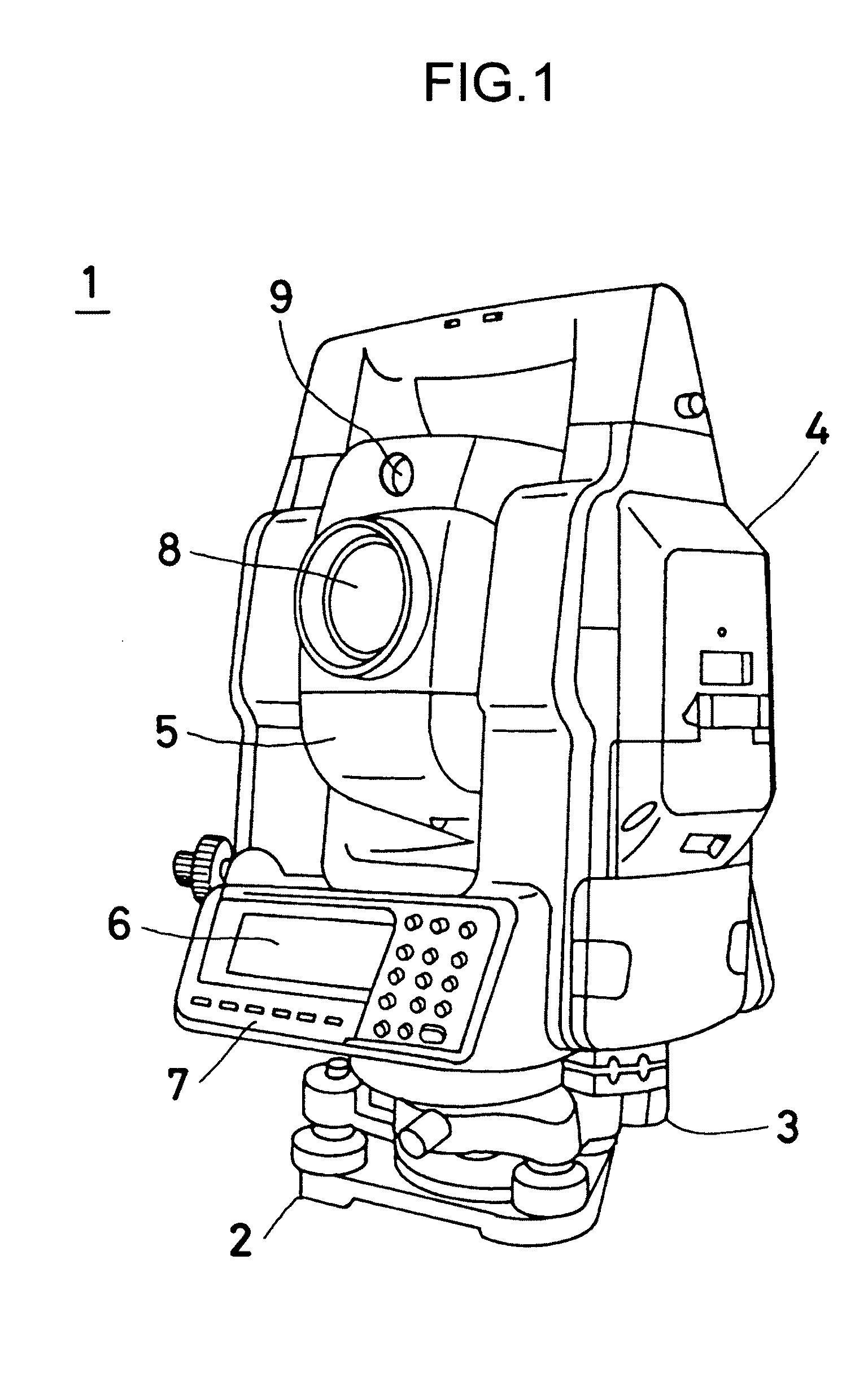 Automatic tracking method and surveying device