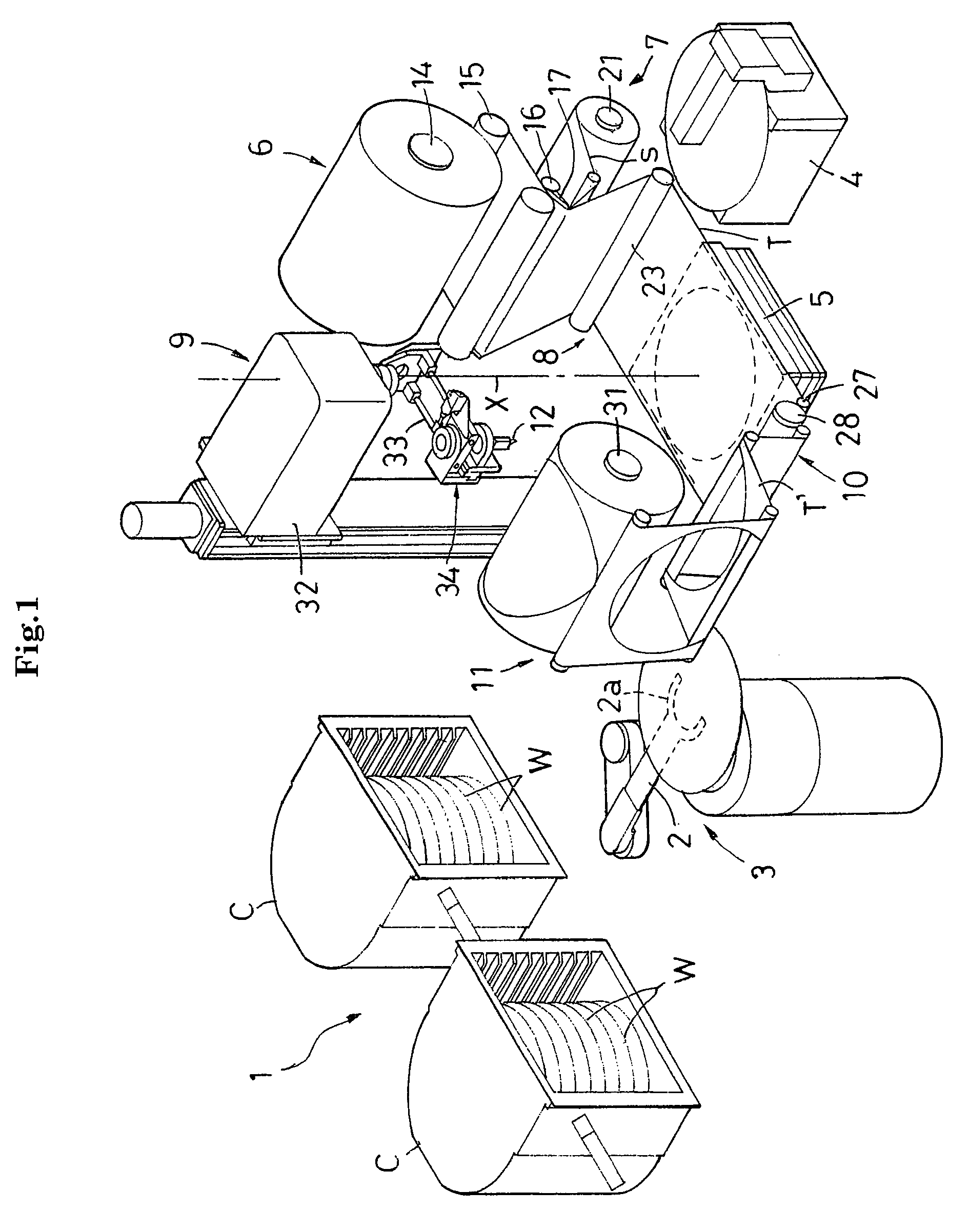 Apparatus for cutting the protective tape of semiconductor wafer