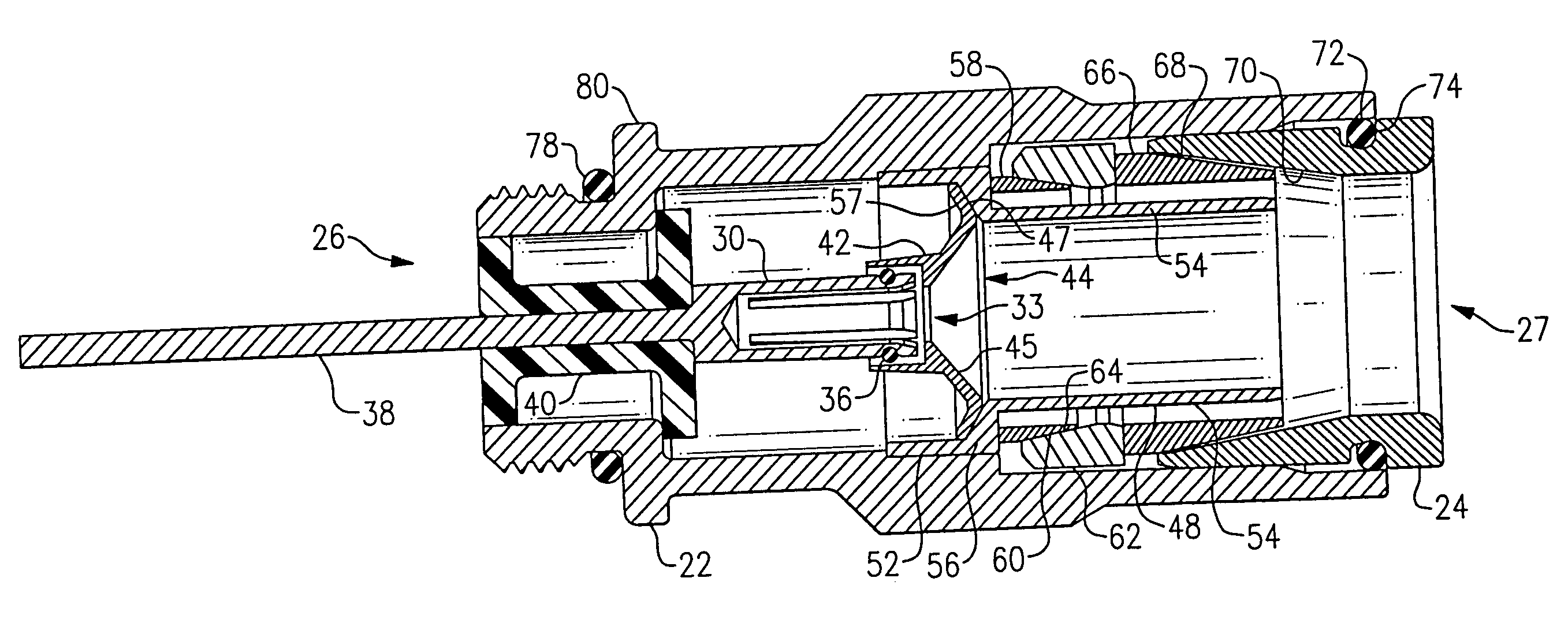 Apparatus for making permanent hardline connection