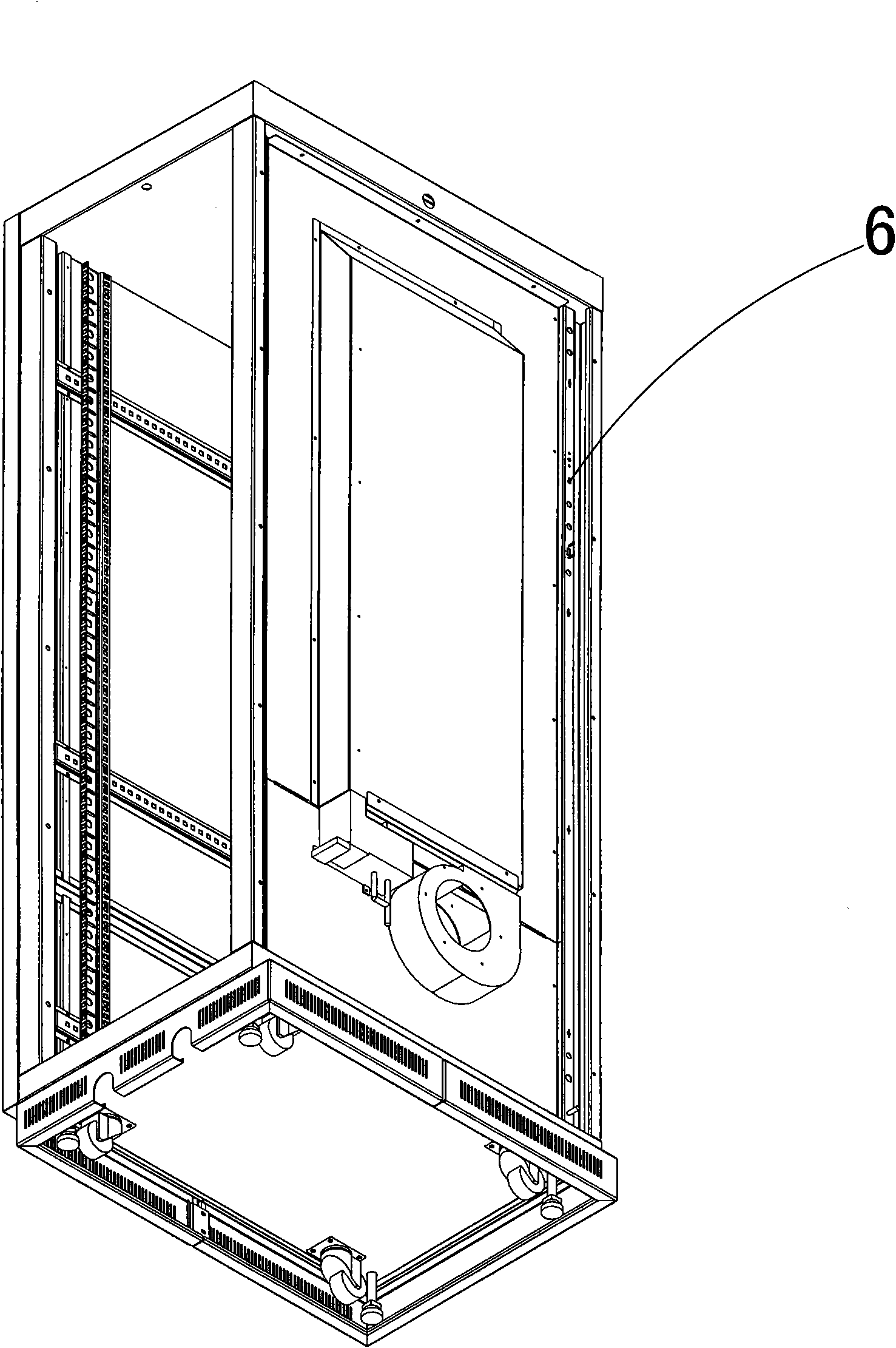 Constant temperature system for cabinet