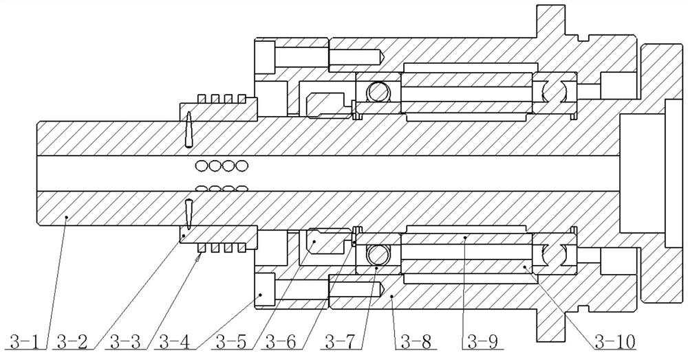 Mechanism for tensioning workpiece through electric screw tensioning shaft, regulation and control method and application